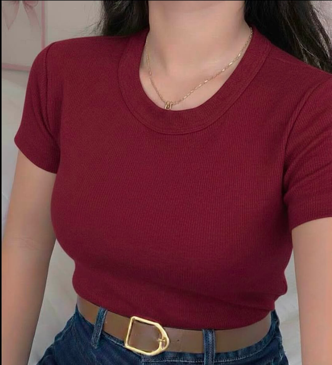 Ladies Premium Crop Tops