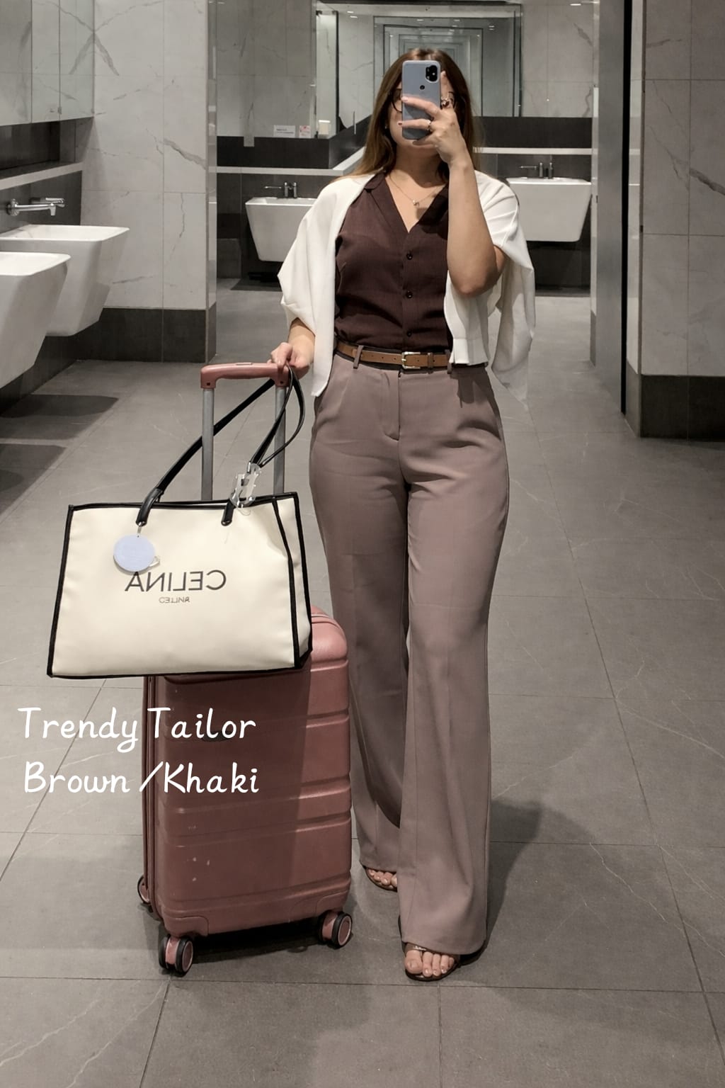 LADIES’ PREMIUM HIGH-WAIST WIDE-LEG FORMAL PANTS