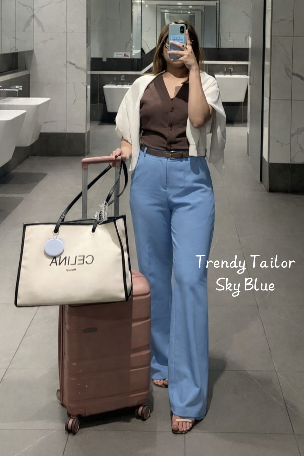 LADIES’ PREMIUM HIGH-WAIST WIDE-LEG FORMAL PANTS