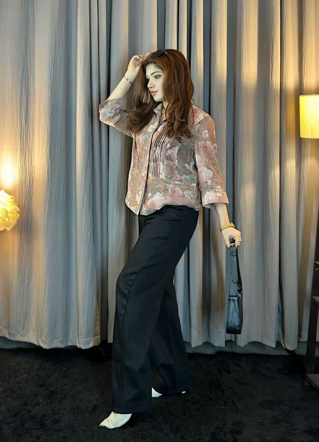 Ladies High Waist Baggy Denim Pant – Bangladesh