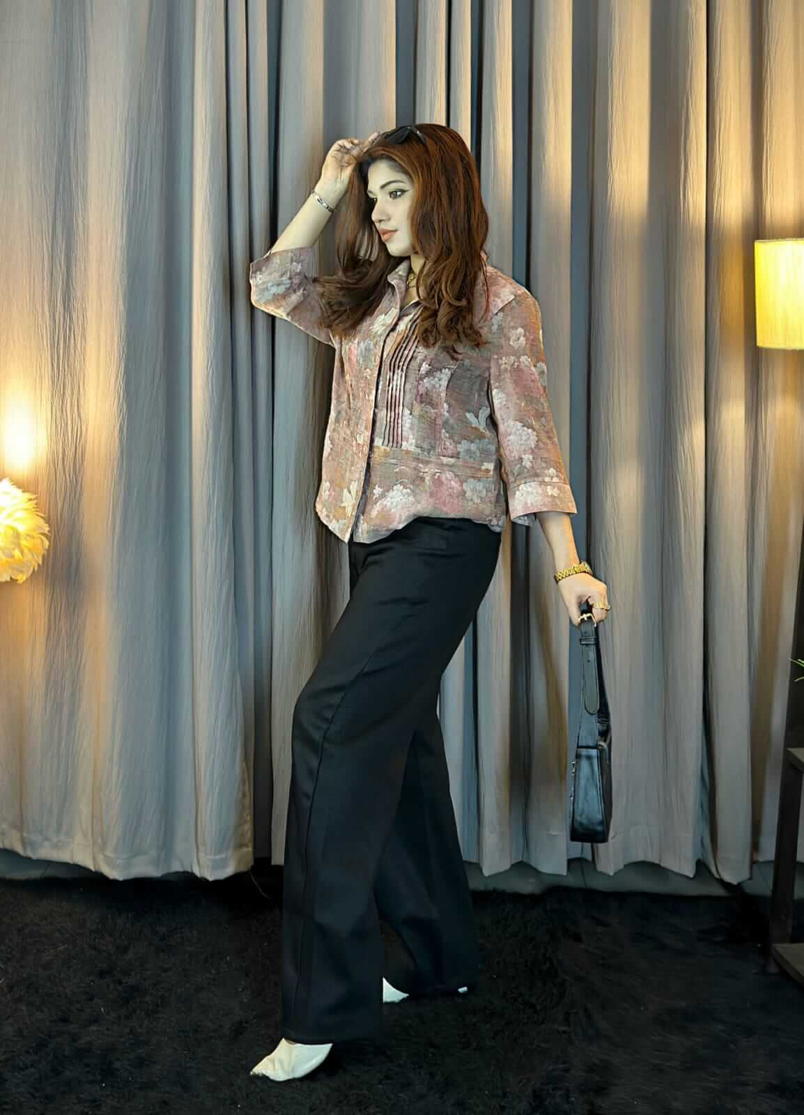Ladies High Waist Baggy Denim Pant – Bangladesh