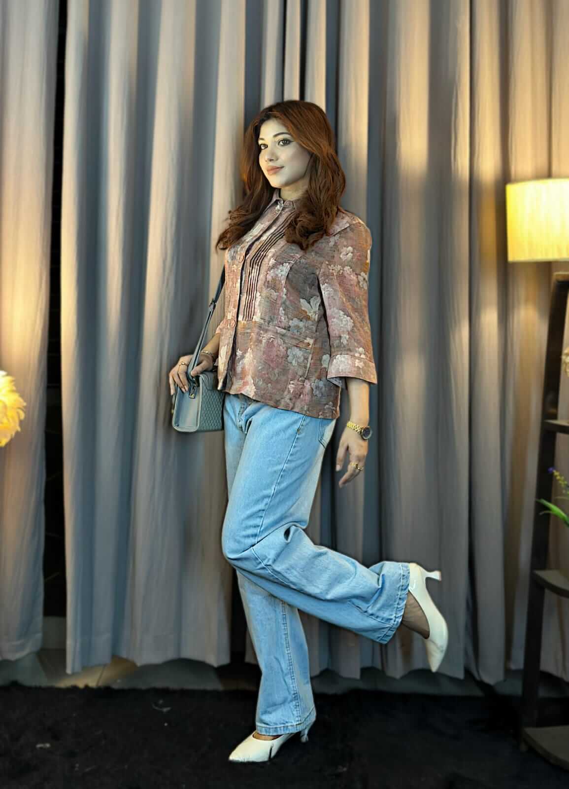 Ladies High Waist Baggy Denim Pant – Bangladesh