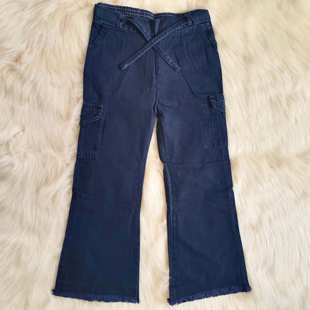 Ladies Denim Plazoo Pant