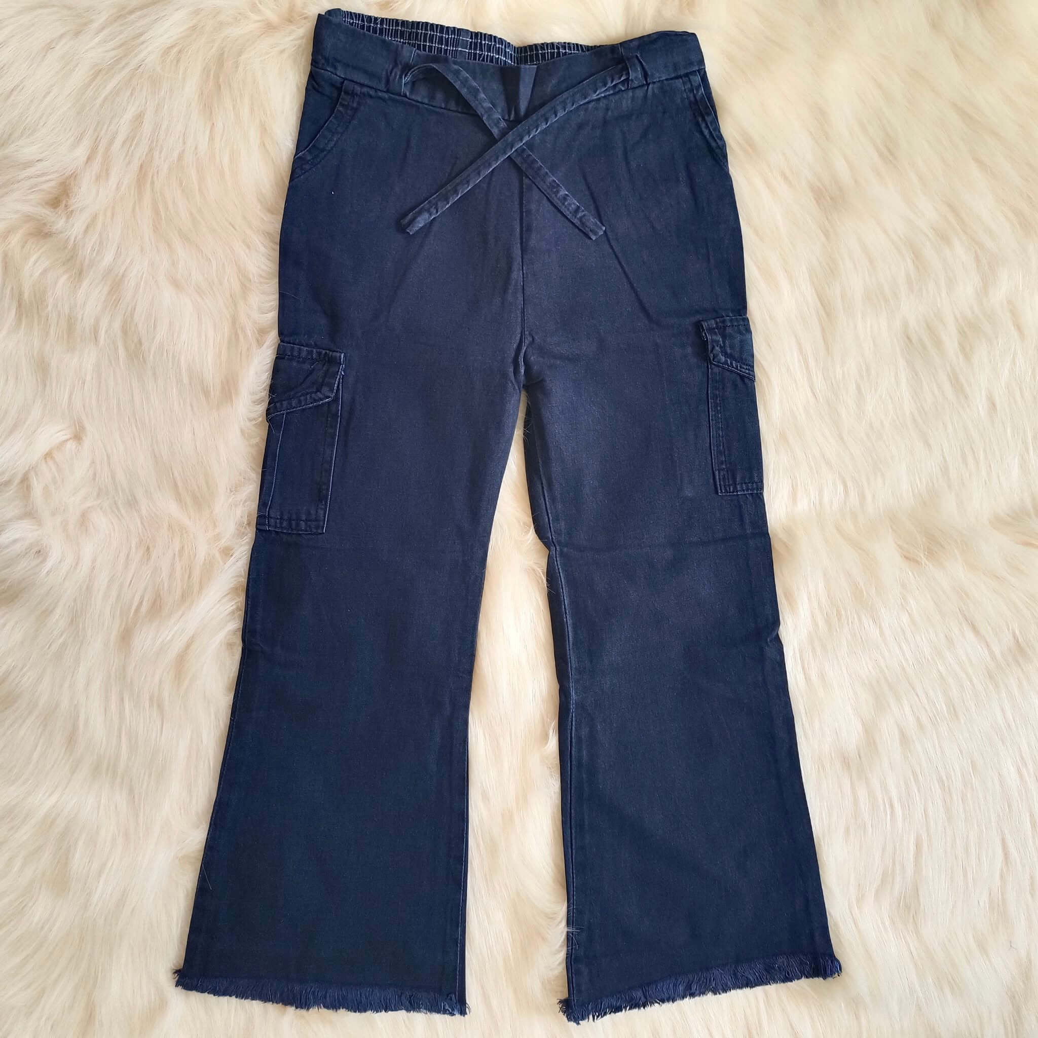 Ladies Denim Plazoo Pant
