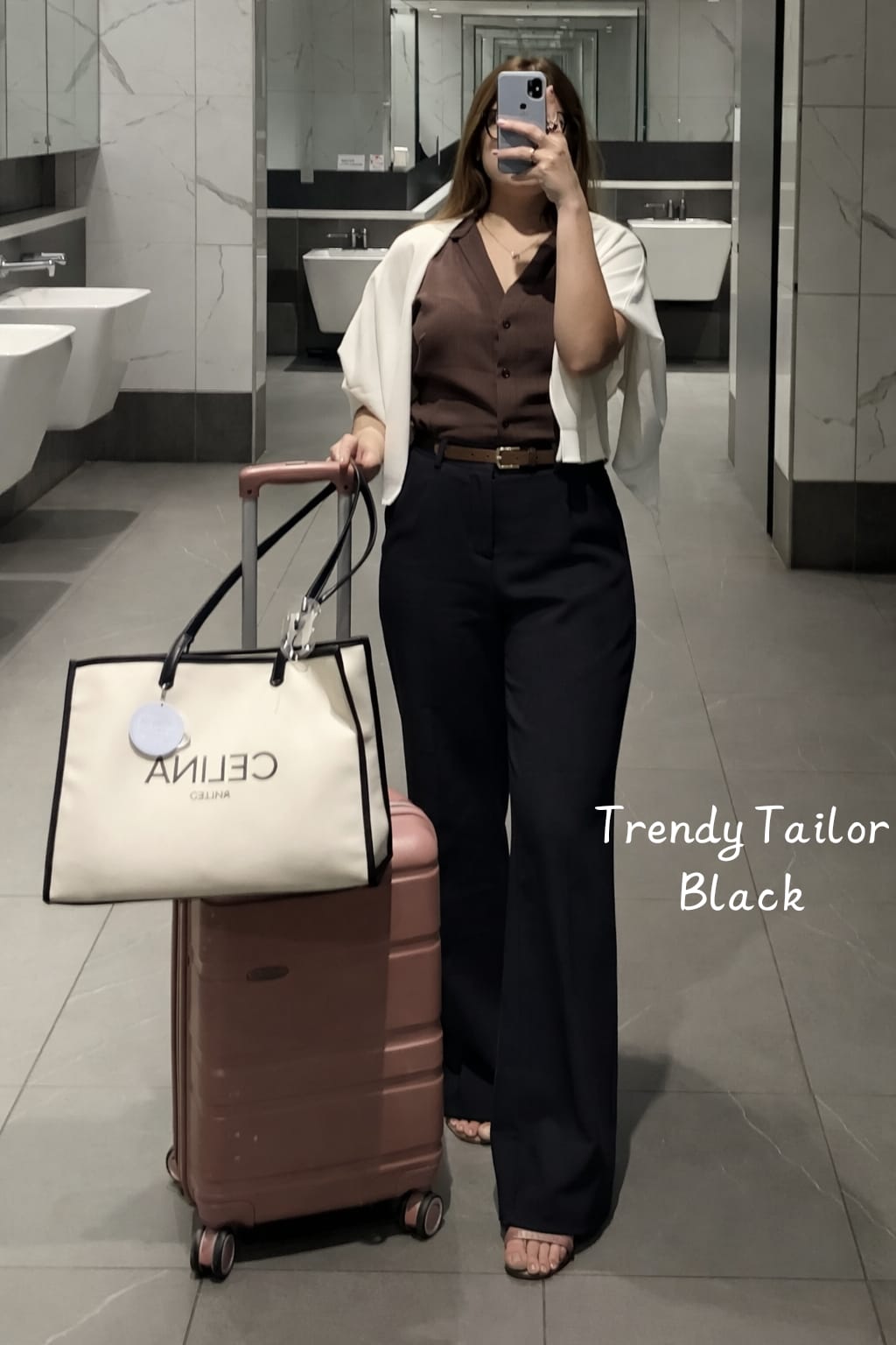 LADIES’ PREMIUM HIGH-WAIST WIDE-LEG FORMAL PANTS