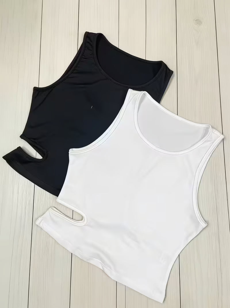 Premium Side Cut-Out Tank Tops For Women