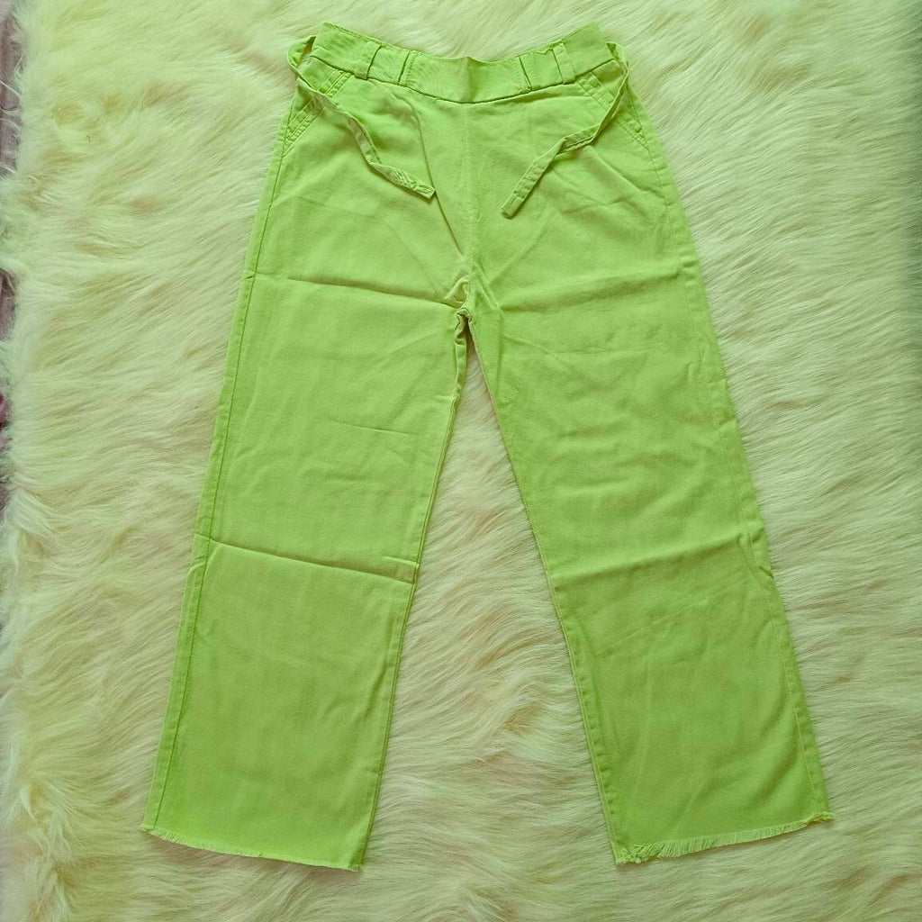 Ladies Denim Plazoo Pant